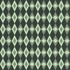 Diamond Geometric Seamless Pattern Design