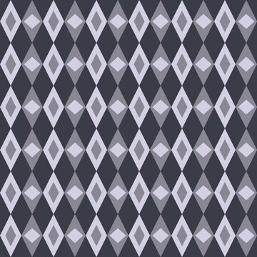 Diamond Geometric Seamless Pattern Design