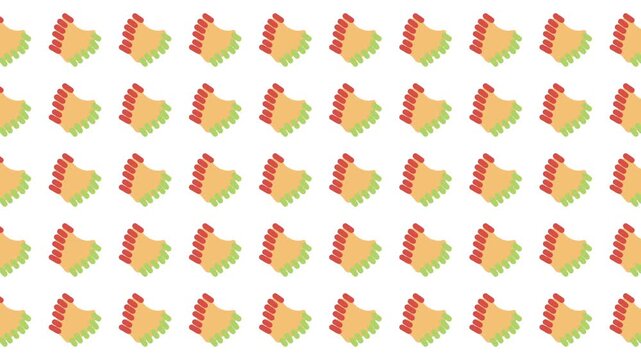 Taco pattern perfect for mexican restaurant menus, food blogs, party invitations, or cinco de mayo celebrations.
