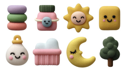 Cute Baby Room Plush Toys for Soft Play and Stacking Fun with Cheerful Designs