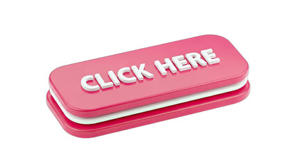Click Here Button on White Background