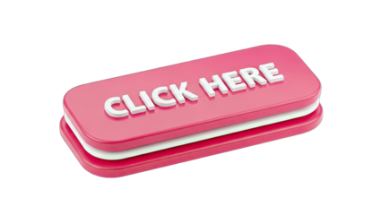Click Here Button on White Background