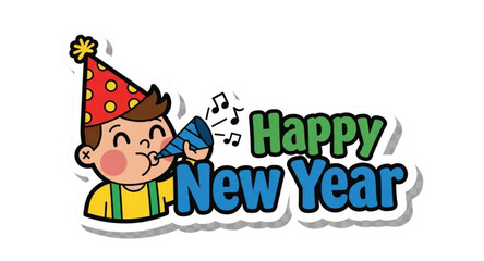 Happy new year party 