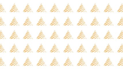 Repeating golden christmas tree pattern for holiday designs. Suitable for festive backgrounds, wrapping paper, and holidaythemed products. - Powered by Adobe