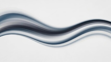 Modern abstract wave design with gradient colors on a white background template