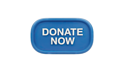 Donate Now Button on White Background