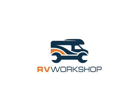 RV workshop logo