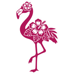 Flamingo Floral