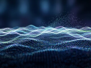 Abstract digital art with vibrant visual expressions