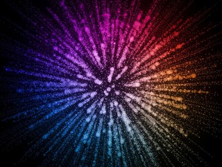 Abstract digital art with vibrant visual expressions