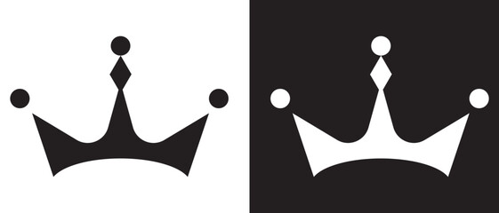 Crown icon set, collection of  vector crown design. modern and abstract crown symbol.