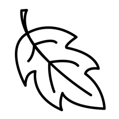 autumn maple leaf vector illustration