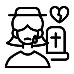This Widow 2 icon is suitable for Dating App.