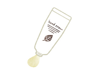 ハンドクリーム-水彩