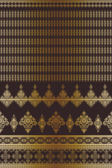 thai style fabric texture luxury pattern 