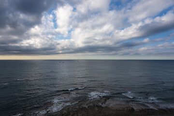 Winter Seascape from Omaezaki Coast / 冬の御前崎海岸から望む海景
