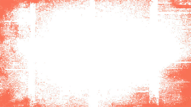 Red grunge Christmas holiday illustration with a snowflake border, perfect for a winter celebration card or seasonal wallpaper