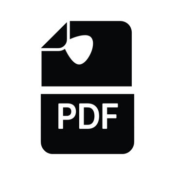Pdf file icon symbol