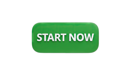 Green Start Now Button on White Background