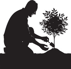 silhouette of a woman