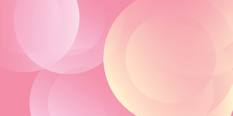 abstract background.modern.minimalist.pink and yellow gradations circle vector background eps10