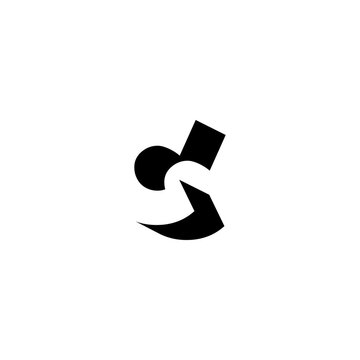 CC Negative Space Monogram Logo &ndash; Modern Minimal Lettermark Design