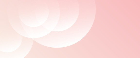 abstract overlapping circle background. Minimalist banner background.