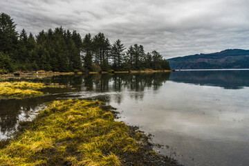 Tillamook  Kilchis Point Reserve in Bay City, Oregon