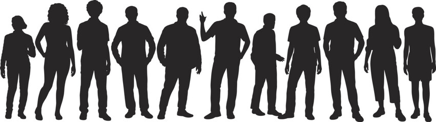 silhouette of human body