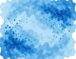 Blue Abstract Background with Soft Bokeh and Gradient Effects