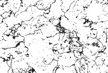 Abstract black and white crackle texture background pattern