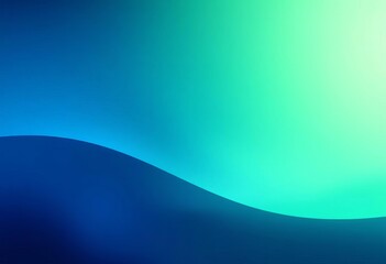 Abstract navy blue to mint green gradient background , minimal, water