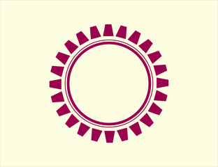 vector illustration of a vector illustration of a label