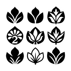 black and white floral background