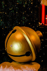 The golden Christmas bells.