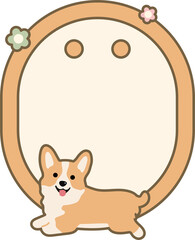 Corgi Memo Pad Illustration