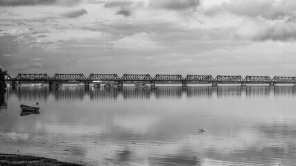 Obraz premium Railway bridege Tauranga New Zeaand