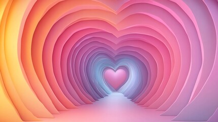 abstract background with heartsAbstract Heart-Themed Background for Commerce Use, Featuring Soft Romantic Shapes and Modern Design, Ideal for Marketing Campaigns, Branding, E-commerce Promotions, Soci