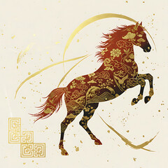 Festive New Year Celebration Design, New Year