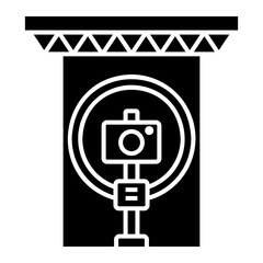 art studio Solid icon