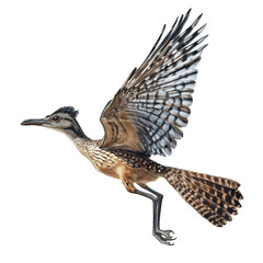 Fototapeta premium A majestic bird in mid-flight. its intricate feather patterns and vivid colors against a plain background. symbolizing freedom and natures beauty