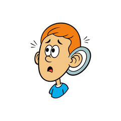 cartoon character of a man