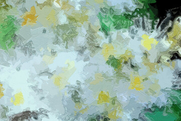 Various oil paintings, flowers, plum blossoms, lakes, roses, peonies, landscapes, mandarin ducks, chrysanthemums