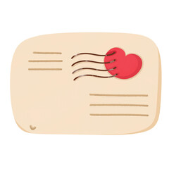 envelope with heart