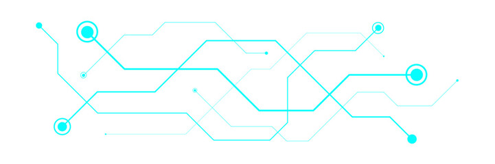 HUD futuristic technology line frame design element template