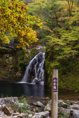 三重-【赤目四十八滝（紅葉）】