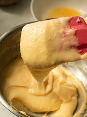 choux pastry mixture