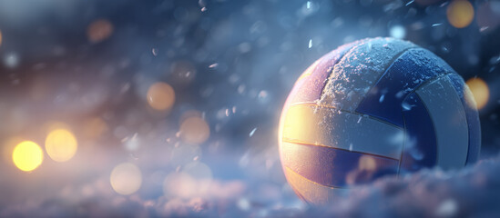 volleyball winter theme