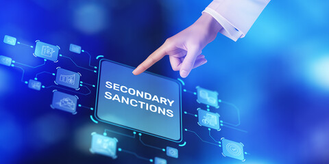Secondary sanctions economic pressure to third-party entities bypassing primary restrictions