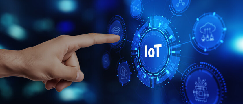 IoT connects devices to the internet, enabling data exchange and smart automation for various applications